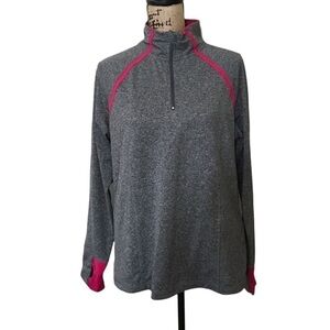 𝅺athletic Collection By 26 International 1/4 Zip Pullover Athletic Top